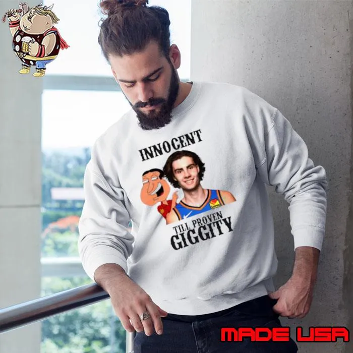 Josh Giggity Giddey OKC Thunder meme shirt