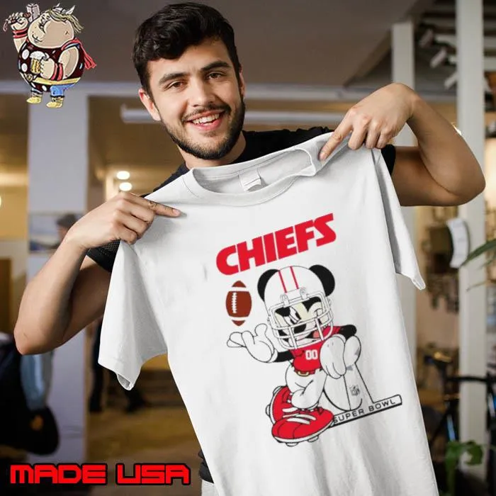 Kansas City Chiefs Mickey Mouse Super Bowl s Unisex