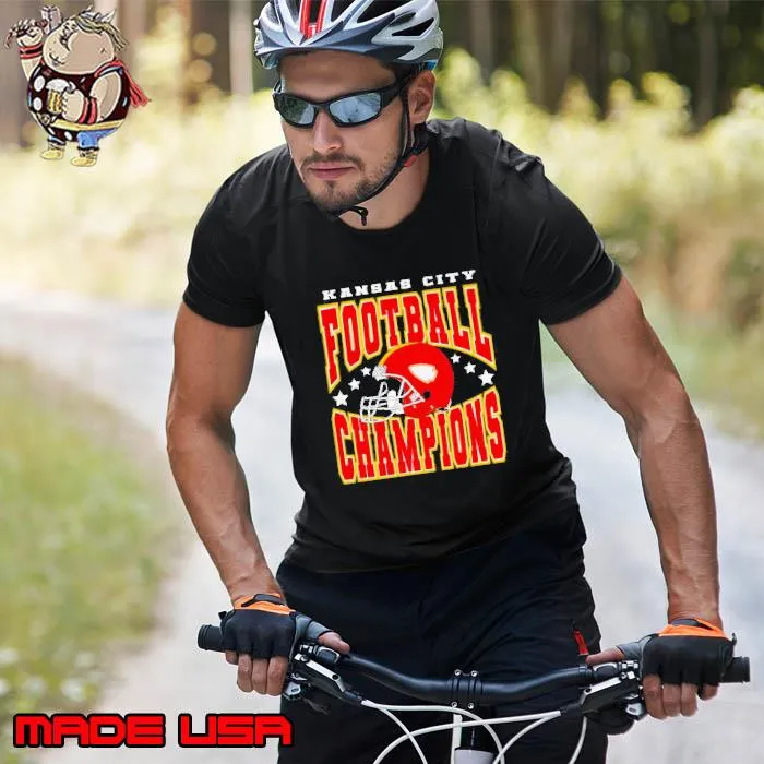 Kansas City football helmet champions s Unisex