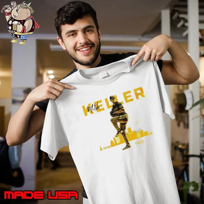 Keller Mitch Pittsburgh Pirates signature s Unisex