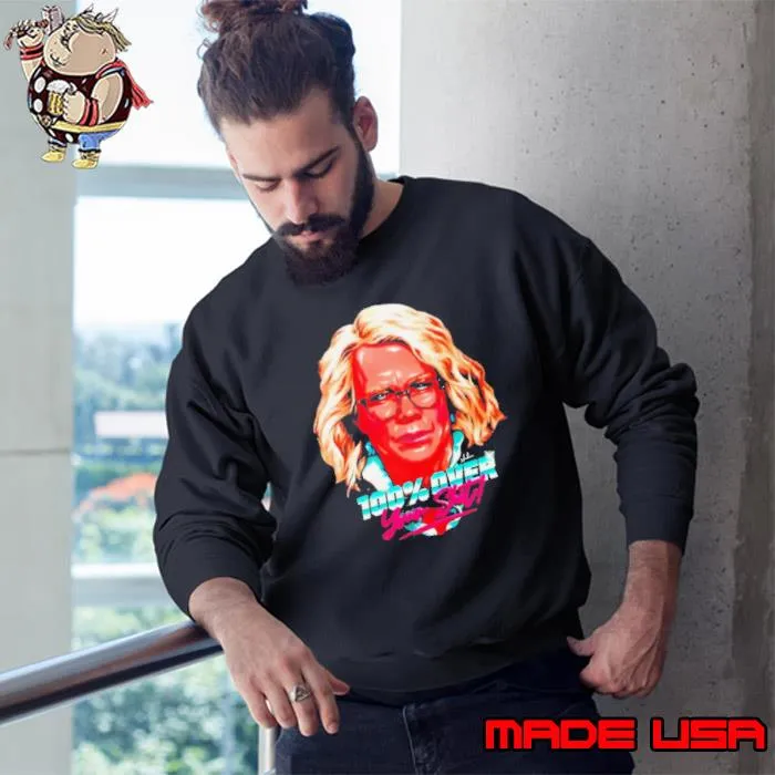 Laura Tingle 100% over your shit s Sweatshirt