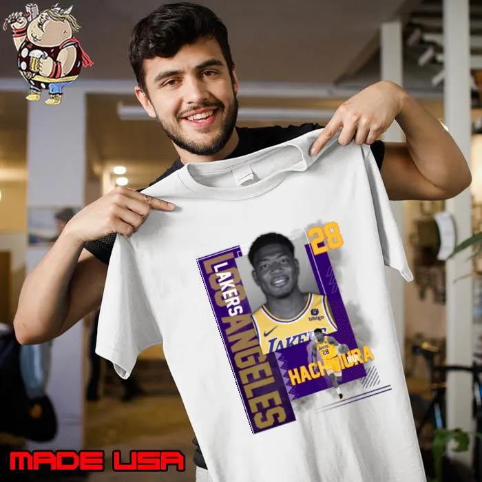 Los Angeles Lakers Rui Hachimura 28 Japanese professional basketball player T-Shirt Unisex
