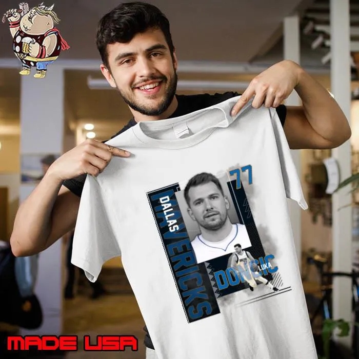Luka Doncic 77 Doncic Slovenian professional basketball player for the Dallas Mavericks T-Shirt Unisex