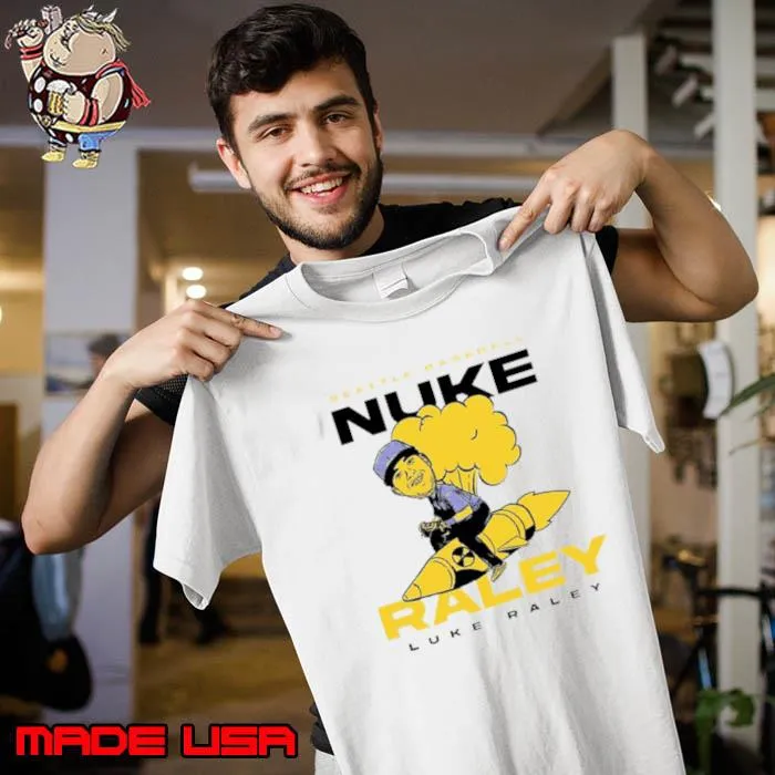 Luke Nuke Raley Seattle Mlbpa s Unisex
