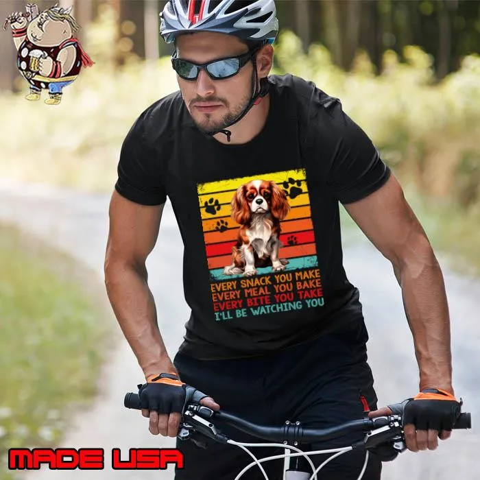 Majestic Cavalier King every snack you make be watching you vintage T-Shirt