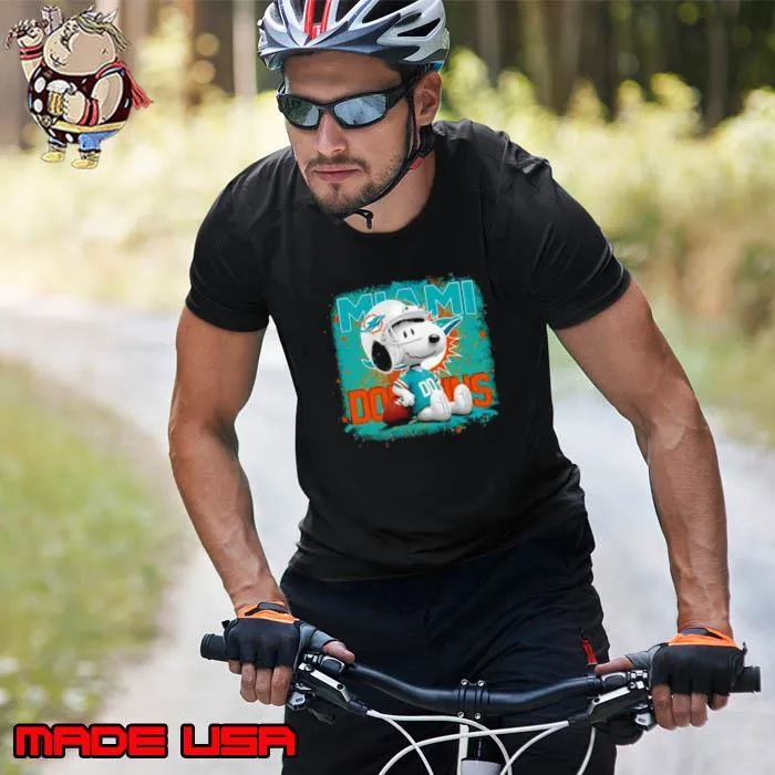 Miami Dolphins Mix Snoopy shirt
