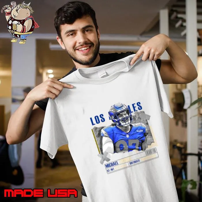 Michael Hoecht Canadian professional American football outside linebacker for the Los Angeles Rams T-Shirt Unisex