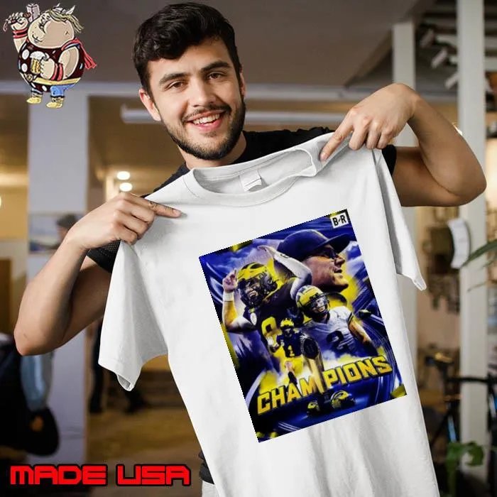 Michigan Wolverines Win Cfp National Champions Their First Title Since 1997 Shirt