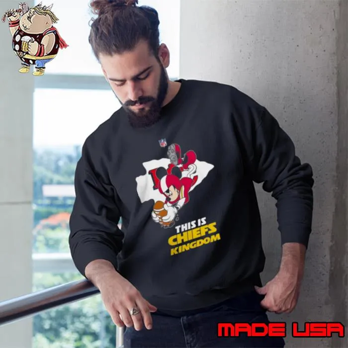 Mickey Mouse Chiefs Super Bowl LVIII Champions 2024 Shirts Sweatshirt