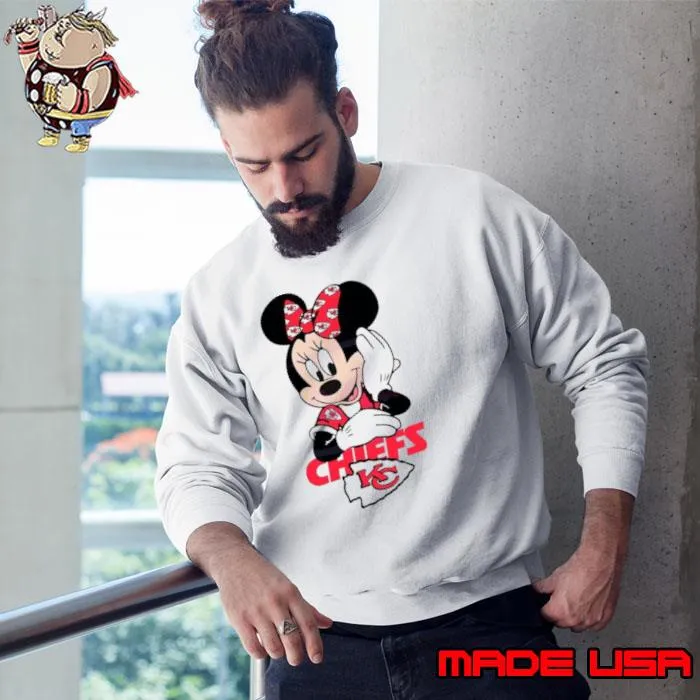 Minnie Mouse Kansas City Chiefs Football 2024 Shirt Sweatshirt