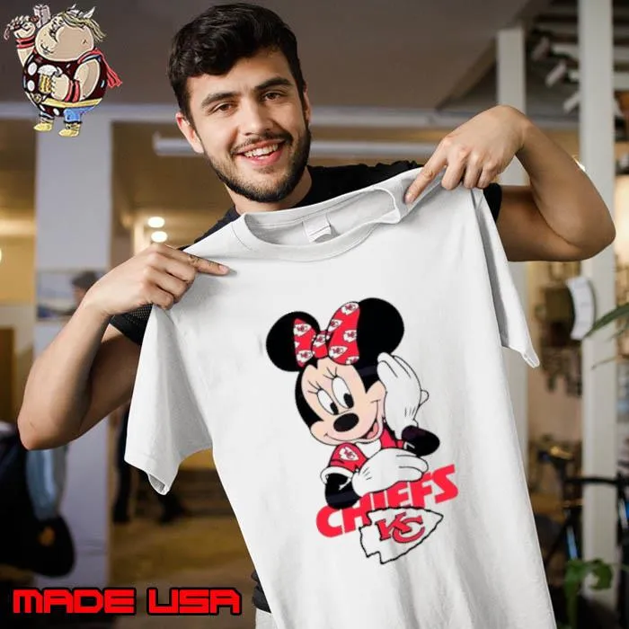 Minnie Mouse Kansas City Chiefs Football 2024 Shirt Unisex