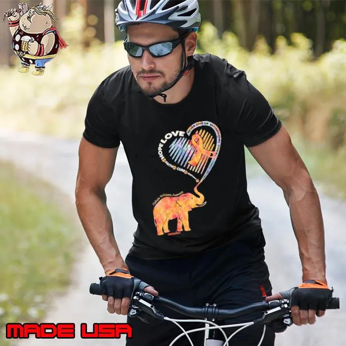 Multiple Sclerosis Love Hope Faith Cure Elephant Watercolor s Unisex