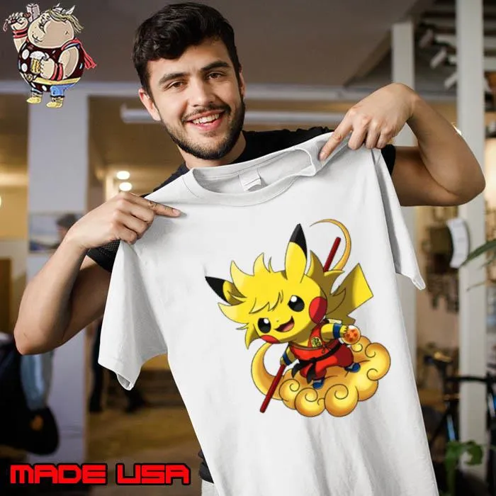 Pika Pika Son Goku Pikachu Dragon Ball s Unisex