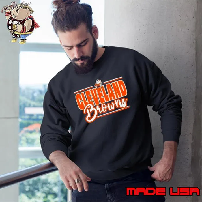 Proud Mascot Cleveland Browns Football s Sweatshirt