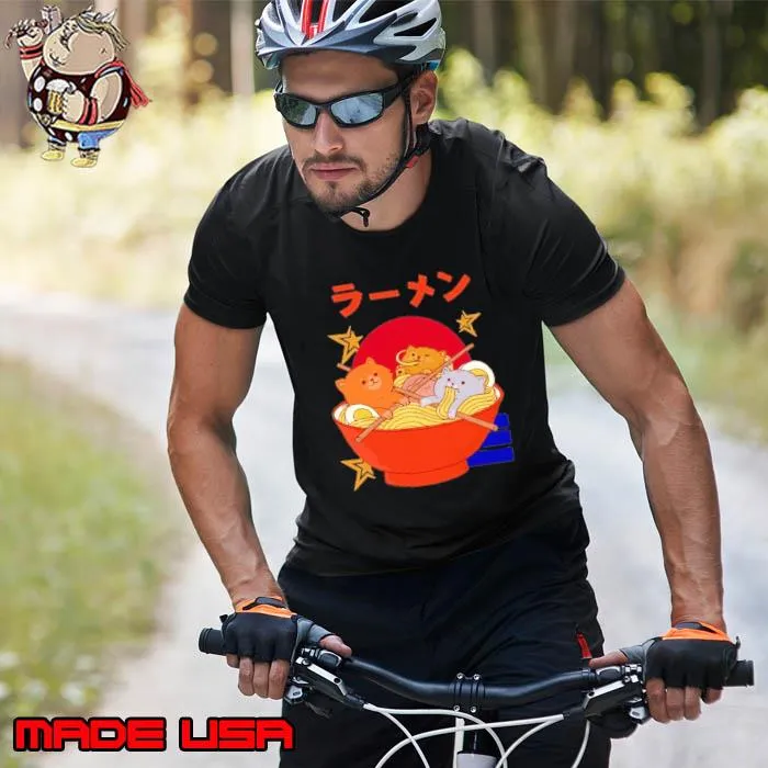 Ramen Cats Blood Moon Japanese Food Shirt