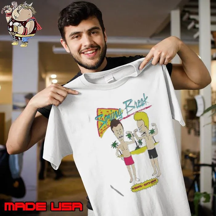 Rare Vintage Beavis And Butt-Head Spring Break Shirt Unisex
