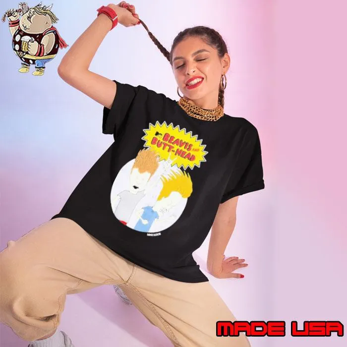 Rare Vintage MTV Beavis And Butt-Head Rock Shirt