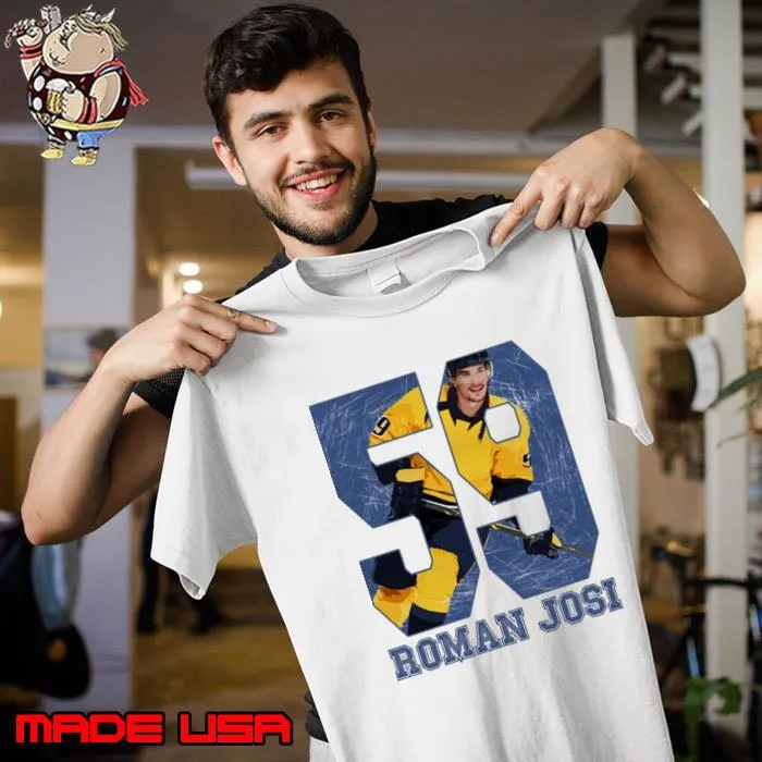 Roman Josi Swiss professional ice hockey defenceman Nashville Game T-Shirt Unisex