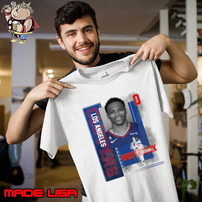 Russell Westbrook 0 American professional basketball player for the Los Angeles Clippers T-Shirt Unisex