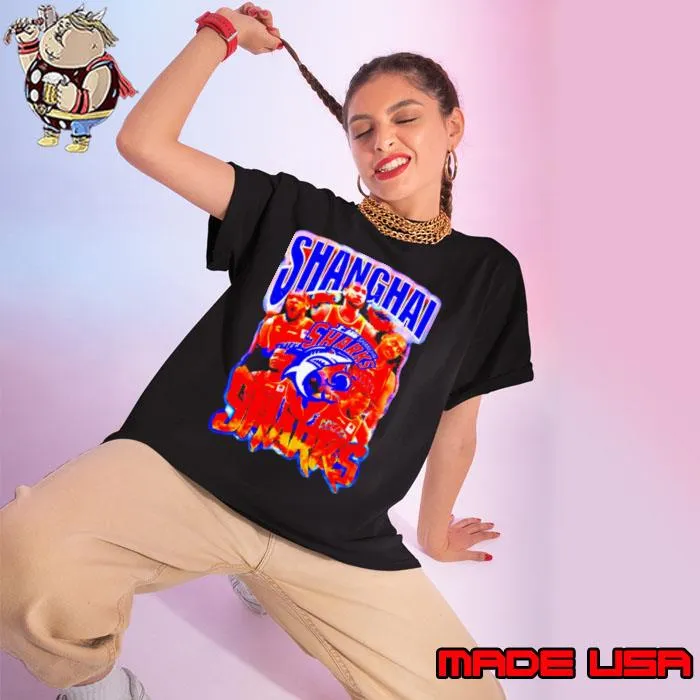 Shanghai Sharks Team Player s Ladies tee