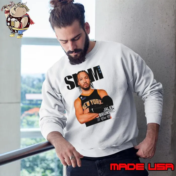 Slam Jalen Brunson it was written s Sweatshirt