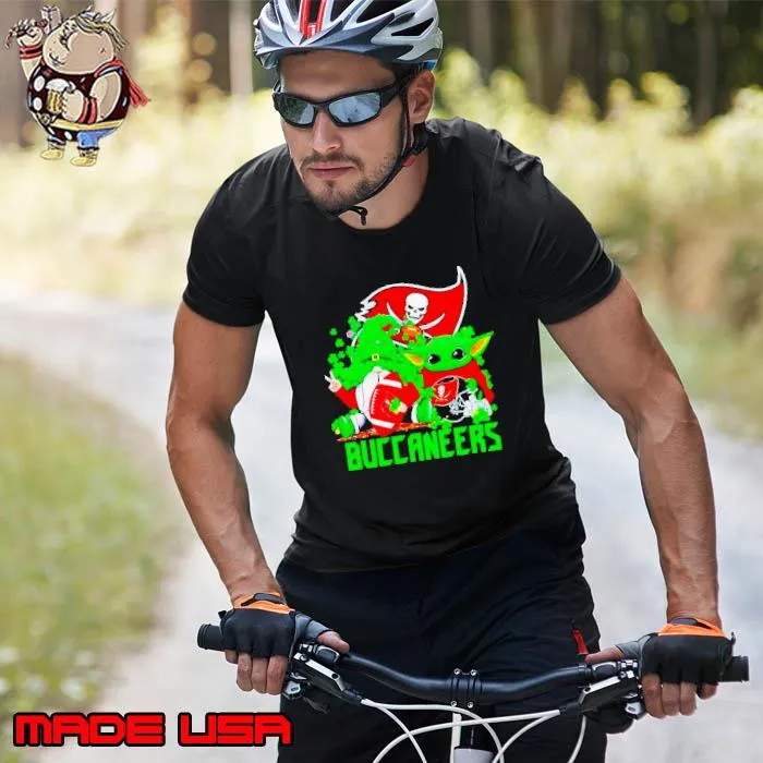Tampa Bay Buccaneers Baby Yoda Happy St.Patrick’s Day Shamrock shirt