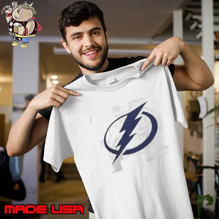 Tampa Bay Lightning Mitchell & Ness Legendary Slub Vintage Raglan Shirt Unisex