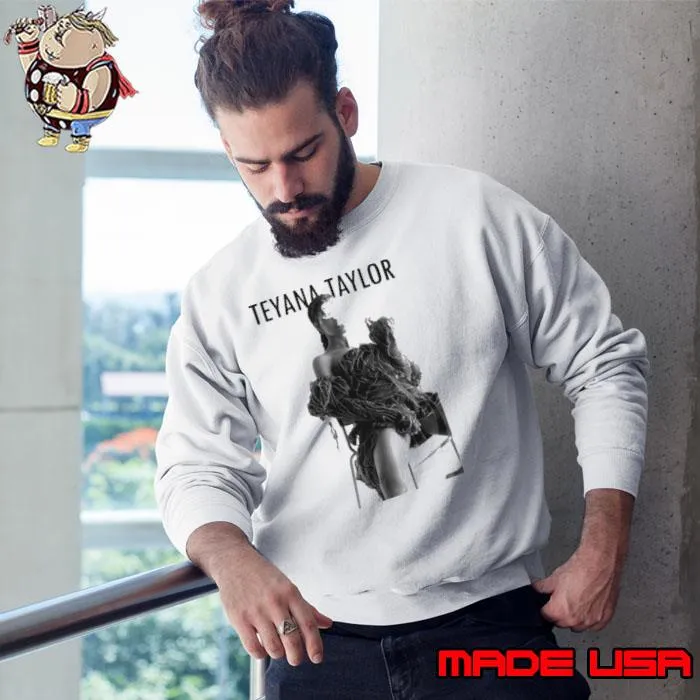 Teyana Black And White s Sweatshirt
