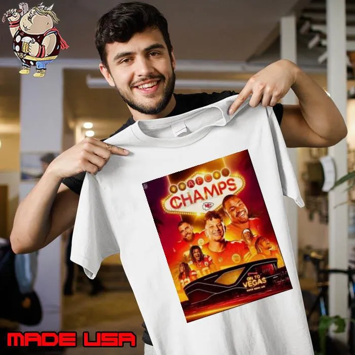 The Chiefs Are AFC Champions For The 4th Time In The Last 5 Years NFL Playoffs Season 2023-2024 Super Bowl LVIII Shirt