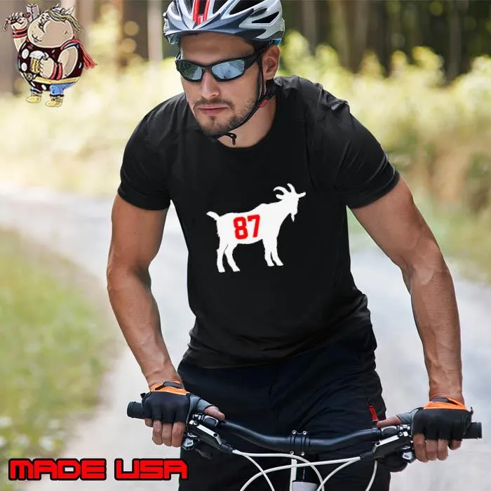 Travis Kelce Goat 87 Kansas City Chiefs player shirt