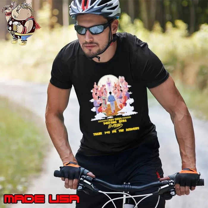 1984 2024 Toriyama Akira thank you for the memories signature s Unisex