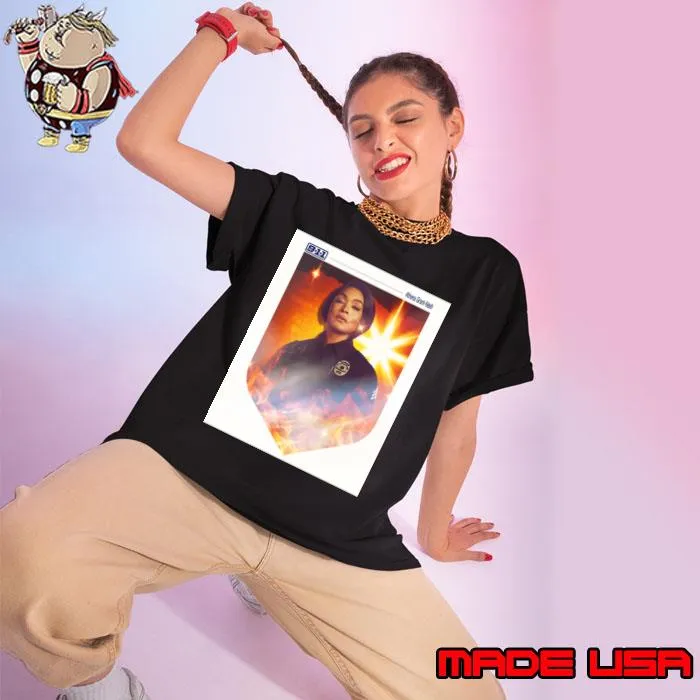 9-1-1 Athena Grant Nash - Starburst field Sergeant in the Los Angeles Police Department T-Shirt Ladies tee