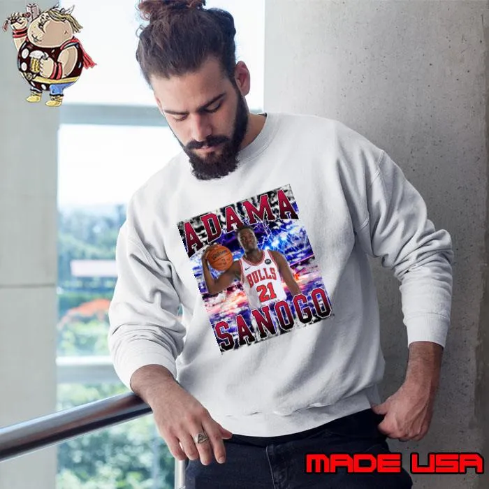 Adama Sanogo Malian professional basketball player for the Chicago Bulls T-Shirt Sweatshirt