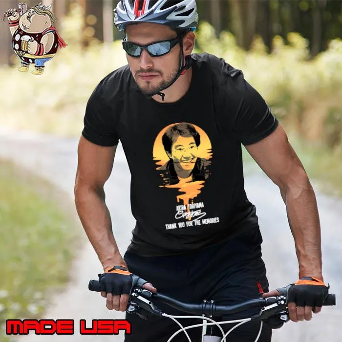 Akira Toriyama Rip Signature Thank You For The Memories T-Shirt