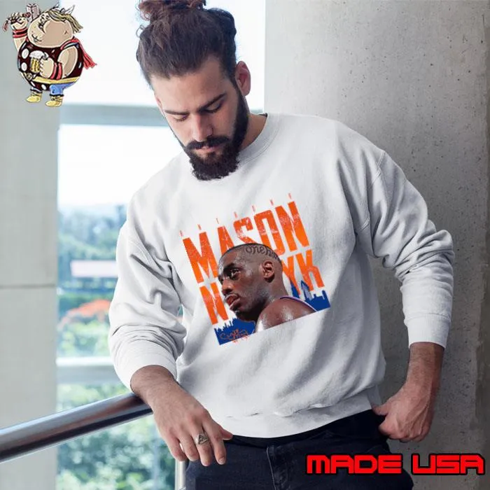 Anthony Mason The Legend Signature American professional basketball player T-Shirt Sweatshirt