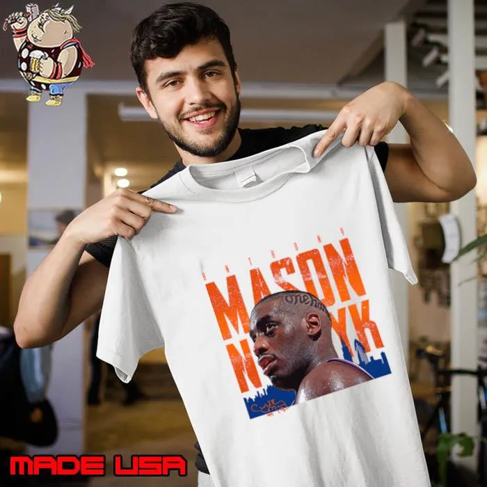 Anthony Mason The Legend Signature American professional basketball player T-Shirt Unisex