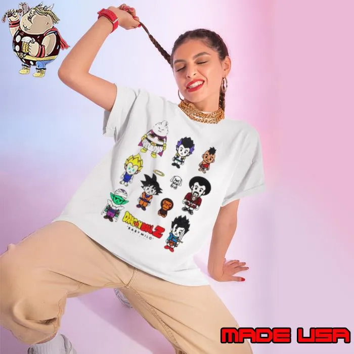 Bape x Dragon Ball Z Baby Milo s Ladies tee