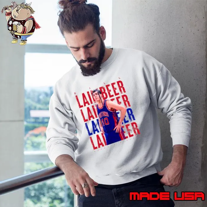 Bill Laimbeer Signature American former professional basketball coach Superstar Pose T-Shirt Sweatshirt