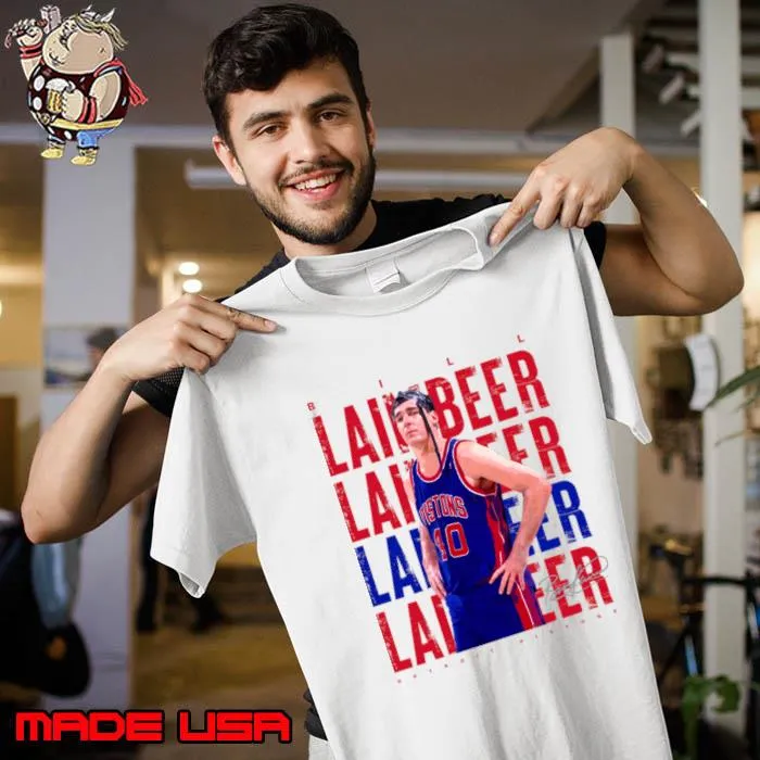 Bill Laimbeer Signature American former professional basketball coach Superstar Pose T-Shirt Unisex