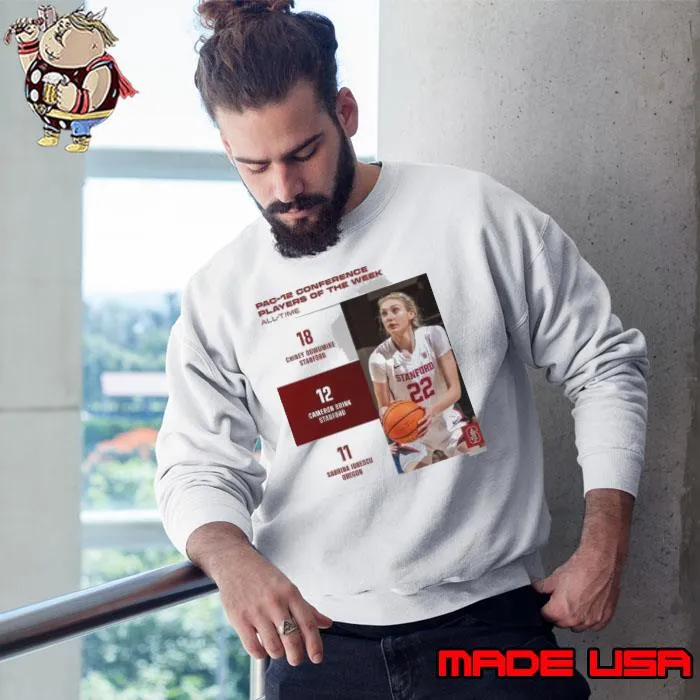 Cameron Brink Stanford Cardinal Of The Pac-12 Conference Is Player Of The Year Poster Shirt Sweatshirt