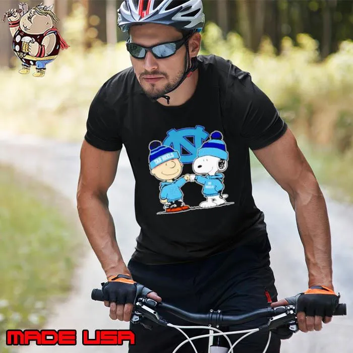 Charlie Brown and Snoopy go UNC Tar Heels s Unisex
