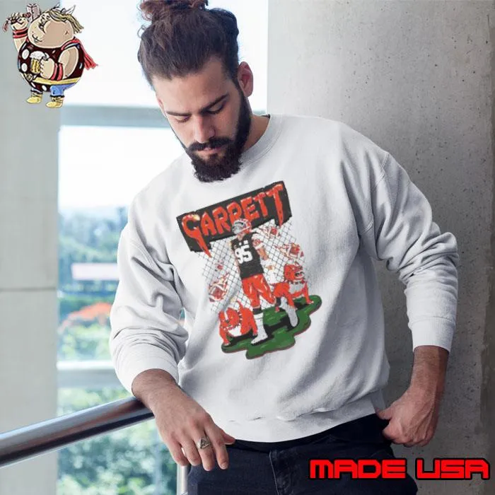 Cleveland Browns Myles Garrett burning s Sweatshirt