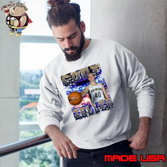 Cody Zeller American professional basketball player for the New Orleans Pelicans T-Shirt Sweatshirt