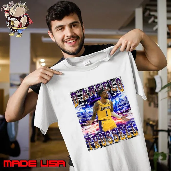 D'Angelo Russell American professional basketball player for the Los Angeles Lakers T-Shirt