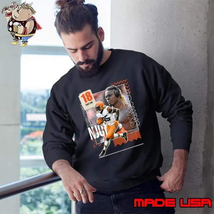 David Njoku American football tight end for the Cleveland Browns T-Shirt Sweatshirt