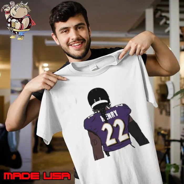 Derrick Henry Back Baltimore football player s Unisex