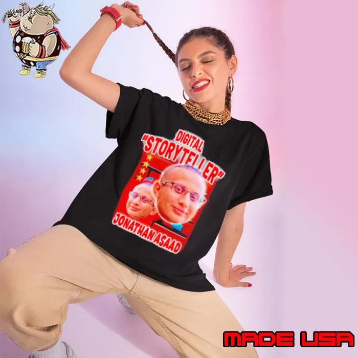 Digital Storyteller Jonathan Asaad s Ladies tee