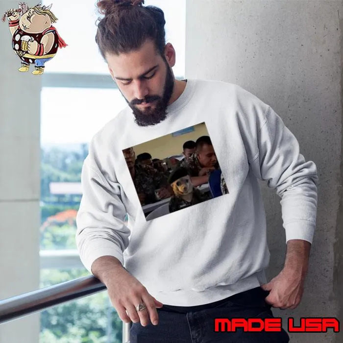 Dog Cheddar Military s Sweatshirt