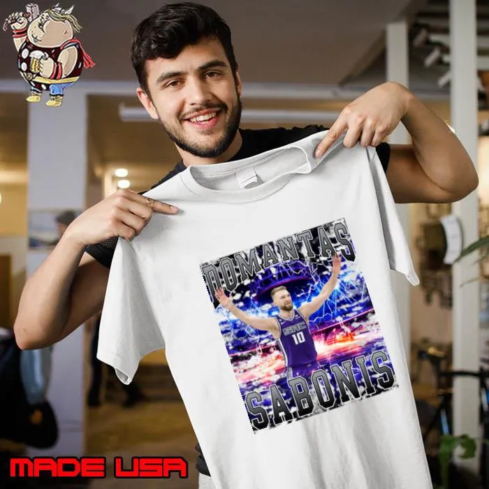 Domantas Sabonis American professional basketball player for the Sacramento Kings T-Shirt
