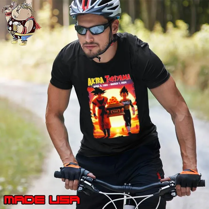 Dragon Ball Z RIP Akira Toriyama (1955 2024) Shirt Unisex